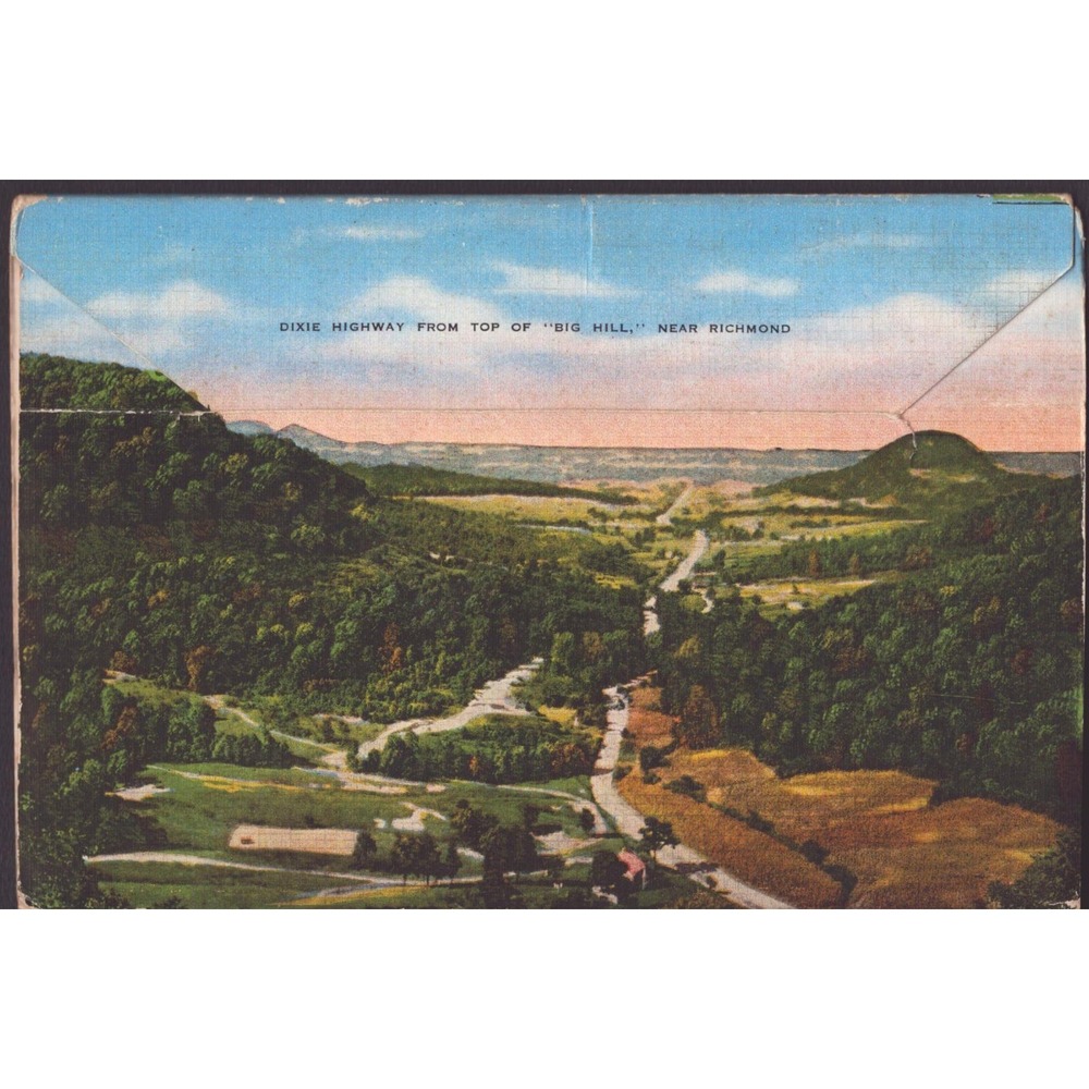 Vintage Souvenir of Picturesque Kentucky Blue Grass State Mailer Folder Folder - Picture 2 of 2